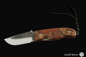 Couteau de poche Citadel Chantha hêtre échauffe