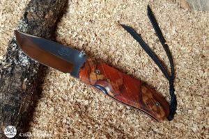 Pocket Knife Citadel Chantha heated beech wood