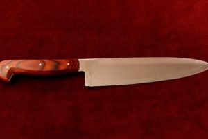 Chef Knife Citadel Sabat 1 wood style