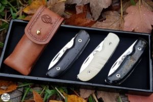 Citadel luxury leather pouch for Coubi knife