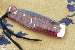 Couteau de poche Citadel Husky banksia Purple