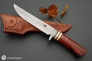 Citadel “Grand Trapper Damascus”- fixed Blade Knife