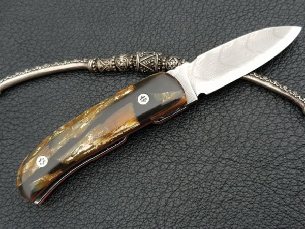 Citadel liner lock pocket knife