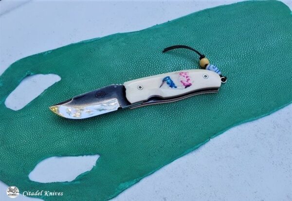 Citadel liner lock folding knife