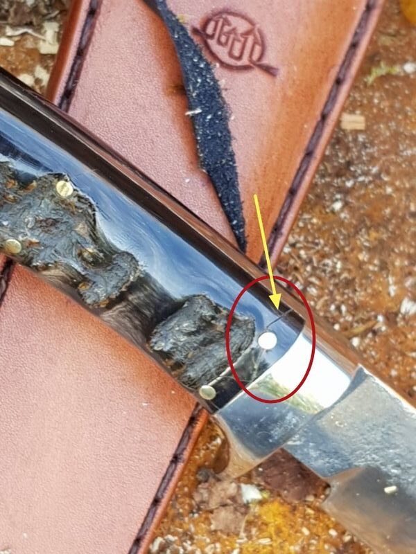 Citadel fixed blade knife