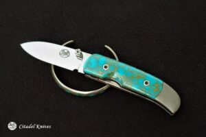 Citadel “Coubi Turquoise”- Folding knife.