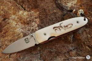 Citadel “Monterey Reindeer”- Folding knife.