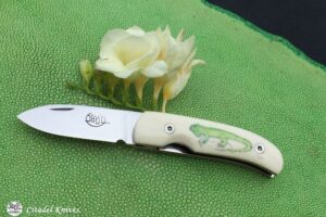Citadel “Coubi Green Leguan”- Folding Knife.