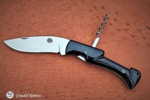 Citadel Le Chasseur “Corne Lisse”- Couteau de Poche.