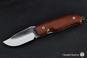 Citadel Chantha micarta brown- Folding Knife.