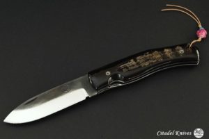 Citadel Husky Horn- Folding Knife.