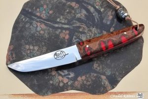 Citadel Mushroom Rouge- Fixed Blade Knife.