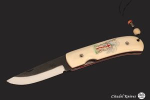 Citadel Fidel #2 “BEAUSEANT”- Folding Knife.