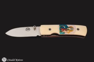 Citadel Stavanger “MARIA THEOTOKOS ENAS”- Folding knife.