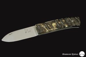 Branwen “FLAM” Belier Vague- Couteau de poche.