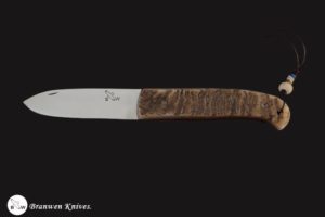 Branwen MYSON Corne de belier- Couteau de poche.