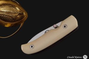 Citadel Coubi “VIOLETTE DES BOIS”- Folding Knife.