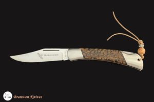 Branwen Long “FLEURAC”- Couteau de Poche.