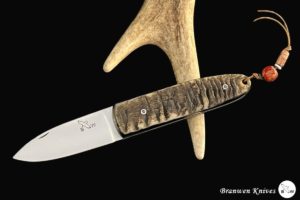 Branwen “DURANGO” Corne de belier Plus- Couteau de poche