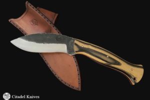 Citadel Kukri Royal Ebony- Fixed blade knife.
