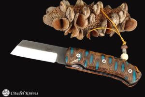 Citadel Torpedo “BLUE BAY”- Folding Knife.