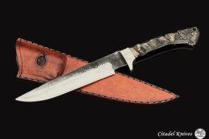 Citadel Baltic #1 Corne de Buffle- Couteau de Chasse.
