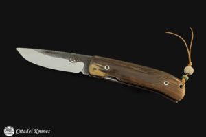 Citadel Fidel #2 Buis Stabilisé- Couteau de Poche.