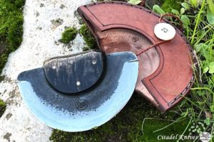 Citadel ULU CORNE- Couteau à lame fixe.