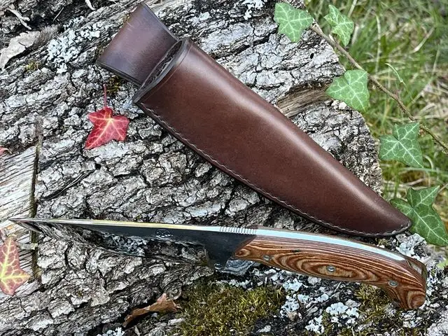 Citadel SBD Micarta Marron- Couteau à Lame Fixe. - Image 2