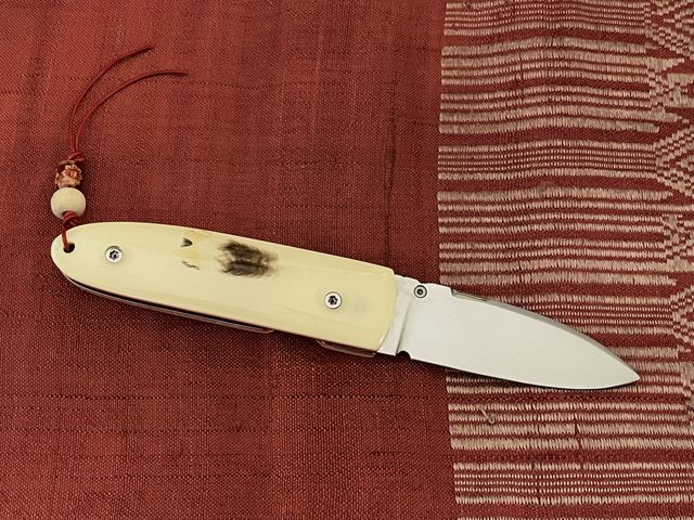 Citadel MONTEREY Folding Knife- Liner Lock with Feather Handle. - Image 2
