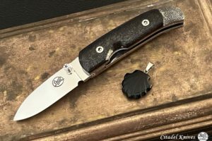 Citadel Coubi PELAGIOS Liner Lock Folding Knife- Stainless Steel Blade.